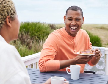Sea facing caravans at Littlesea, Dorset