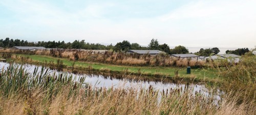 Pond at Seton Sands