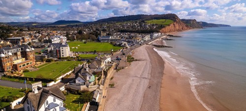 Sidmouth from above