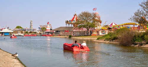 Skegness' boating lake is popular with wildlife and visitors to Skegness, looking for a tranquil hour or two on or by the water