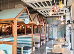 Food and drink venue at Golden Sands