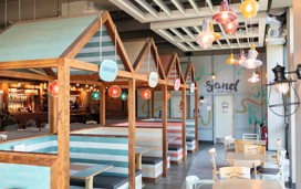 Food and drink venue at Golden Sands