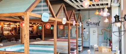 Food and drink venue at Golden Sands