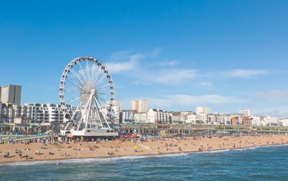 Brighton beach