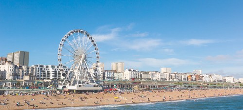 Brighton beach