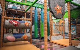 Soft play areas at Haven Haggerston Castle, Northumberland.