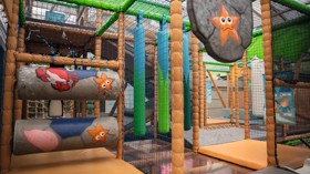 Soft play areas at Haven Haggerston Castle, Northumberland.