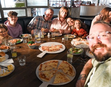 Tasty food and drink