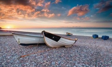 Budleigh Salterton Beach, Budleigh Salterton, Devon
