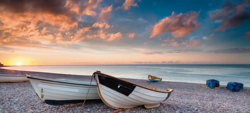 3. Budleigh Salterton Beach