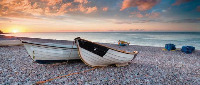 3. Budleigh Salterton Beach