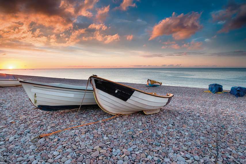 3. Budleigh Salterton Beach