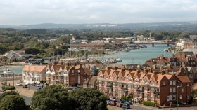 Littlehampton aerial view