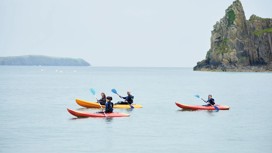 Water Sports at Lydstep Beach