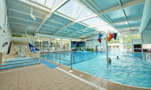 Indoor and outdoor pools at Kiln Park