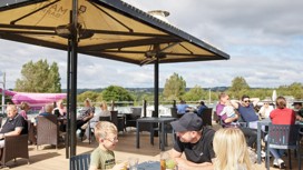 Mash and Barrel Terrace at Combe Haven
