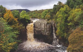 Waterfall in Northumberland