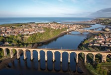 A view of Berwick in Northumberland.