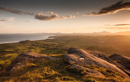 Porthmadog at sunset