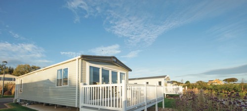 What are the benefits of static caravan decking?