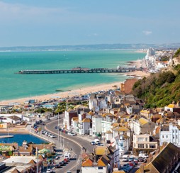 Views over Hastings, Sussex