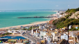 Views over Hastings, Sussex