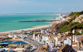 Views over Hastings, Sussex