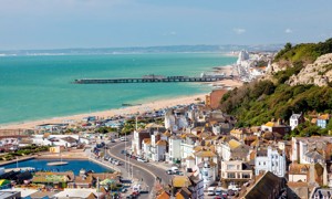 Views over Hastings, Sussex