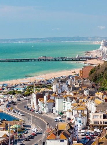 Views over Hastings, Sussex