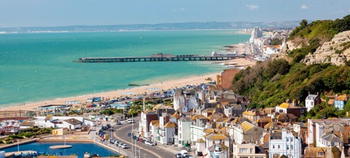 Views over Hastings, Sussex