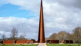 The International Bomber Command Centre memorial at Lincoln, Lincolnshire, England,
