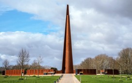 The International Bomber Command Centre memorial at Lincoln, Lincolnshire, England,