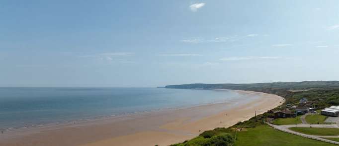 Filey Beach walk