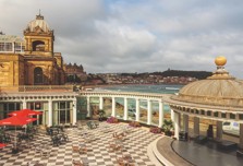The iconic Scarborough Spa venue has a prime spot on the seafront.