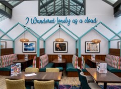 The interior of Lakeland's new J D Wetherspoon pub