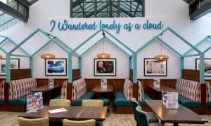 The interior of Lakeland's new J D Wetherspoon pub