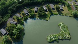 The nature trail takes in the lovely lake, the dipping pond and the North American Arboretum 