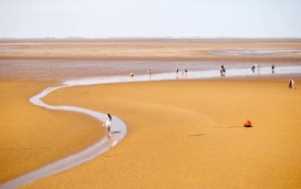 A walk on Cleethorpes Beach