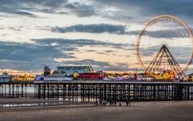 Blackpool Pier illuminated 