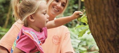 Children taking part in sustainable activities