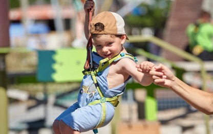 Mini Aerial Adventure at Hafan y Mor