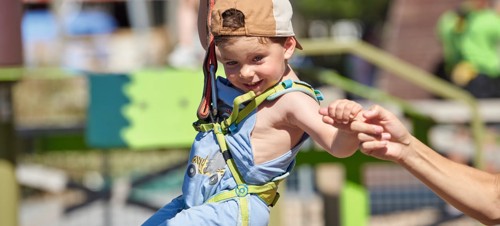 Mini Aerial Adventure at Hafan y Mor