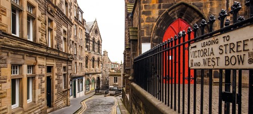8. The Grassmarket and Victoria Street