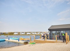 The Boathouse building at Thornwick Bay