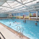 Indoor heated pool at Perran Sands