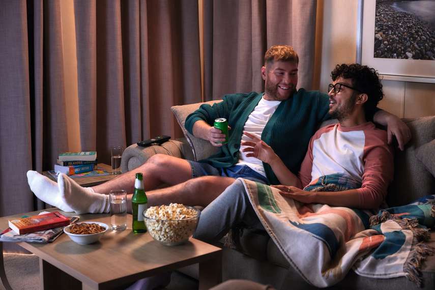 And of course... cosy accommodation!