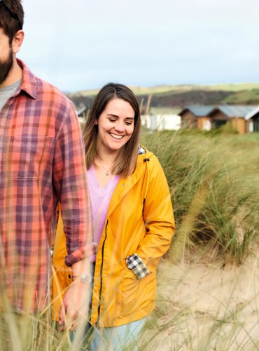Dune walks at Greenacres in North Wales