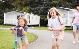 Park walks at  Cleethorpes Beach