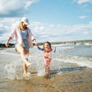 Direct beach access at Primrose Valley