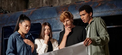 4. Solve the puzzles of Hysteria Escape Rooms